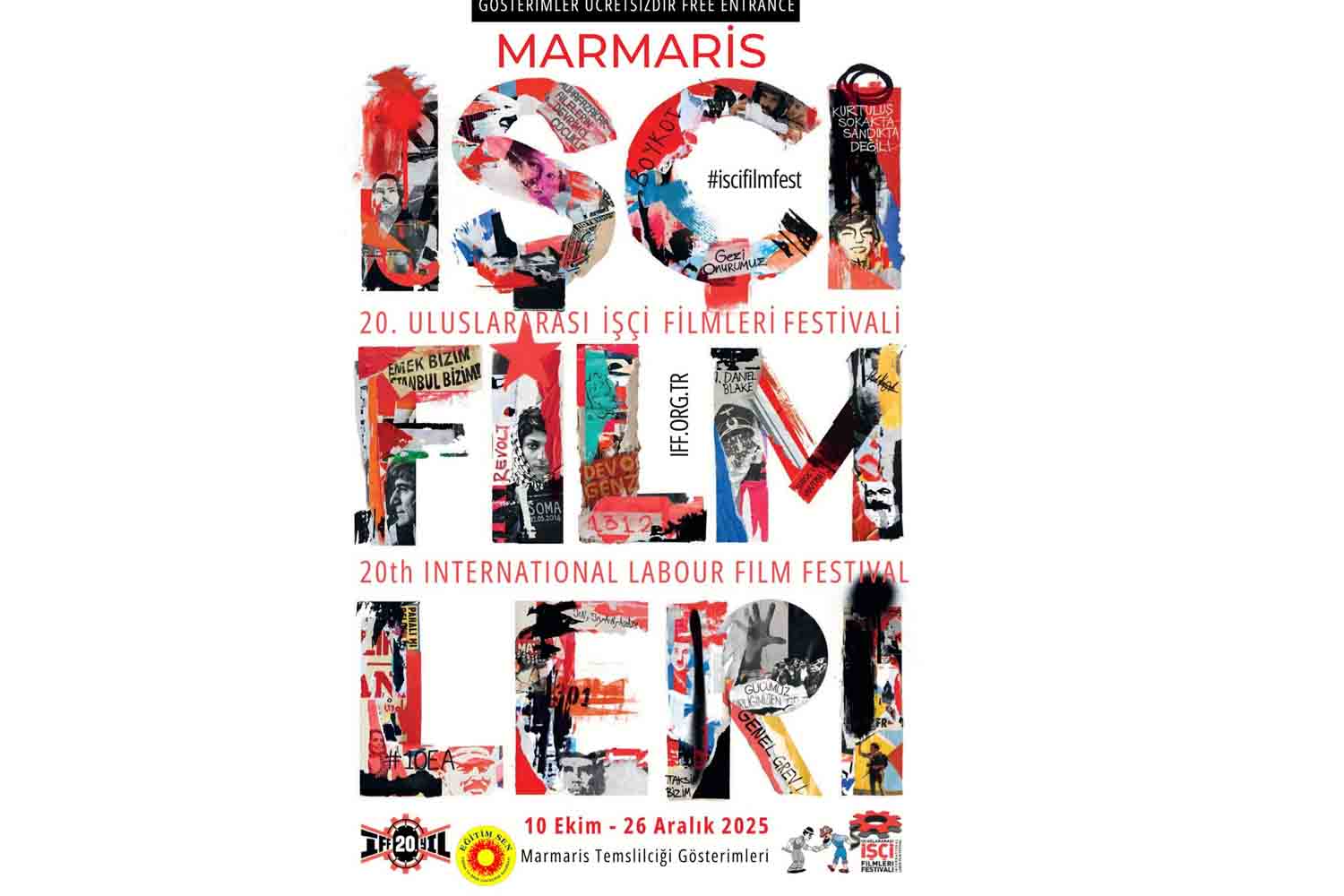 Marmaris, Uluslararası İşçi Filmleri Festivali’ni Ağırlıyor!