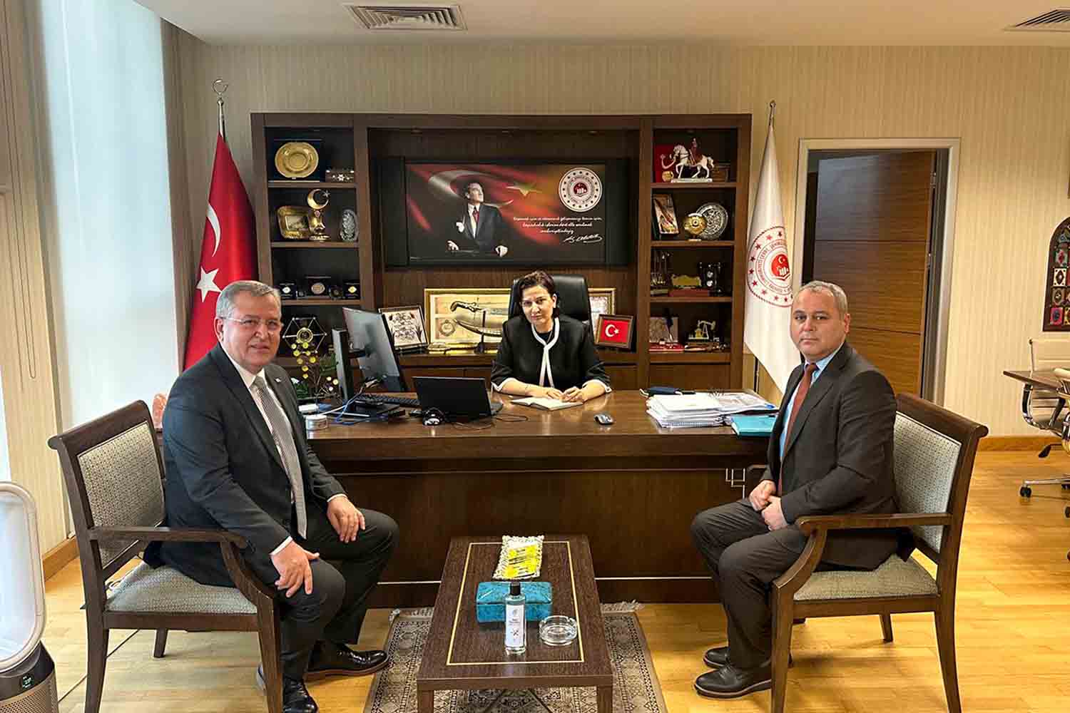 BAŞKAN ÇIRALI, YANGIN YÖNETMELİĞİNE DAİR TALEPLERİ ANKARA’YA İLETTİ