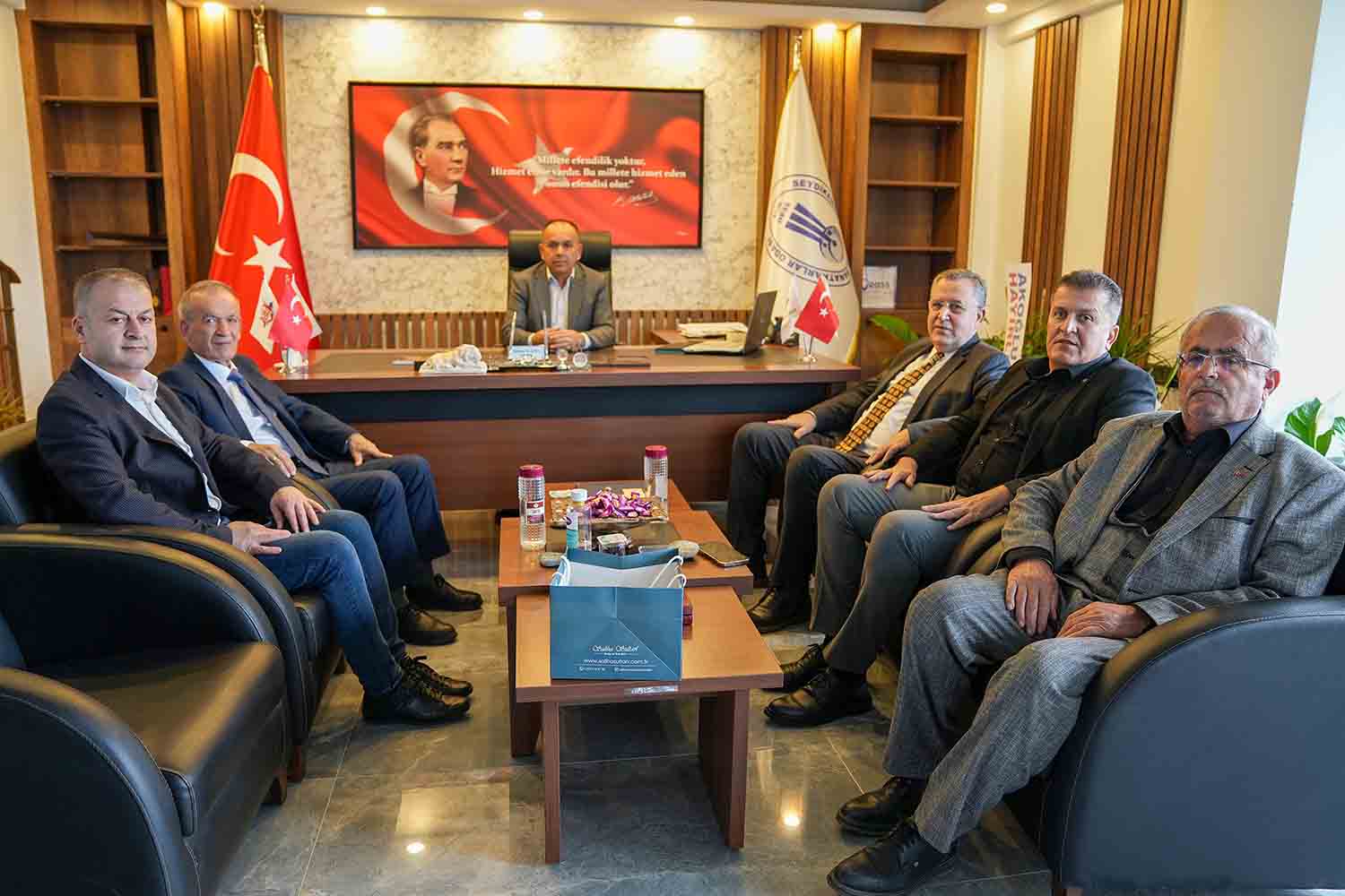 FTSO’DAN, FETHİYE VE SEYDİKEMER ESNAF ODALARINA “HAYIRLI OLSUN” ZİYARETİ