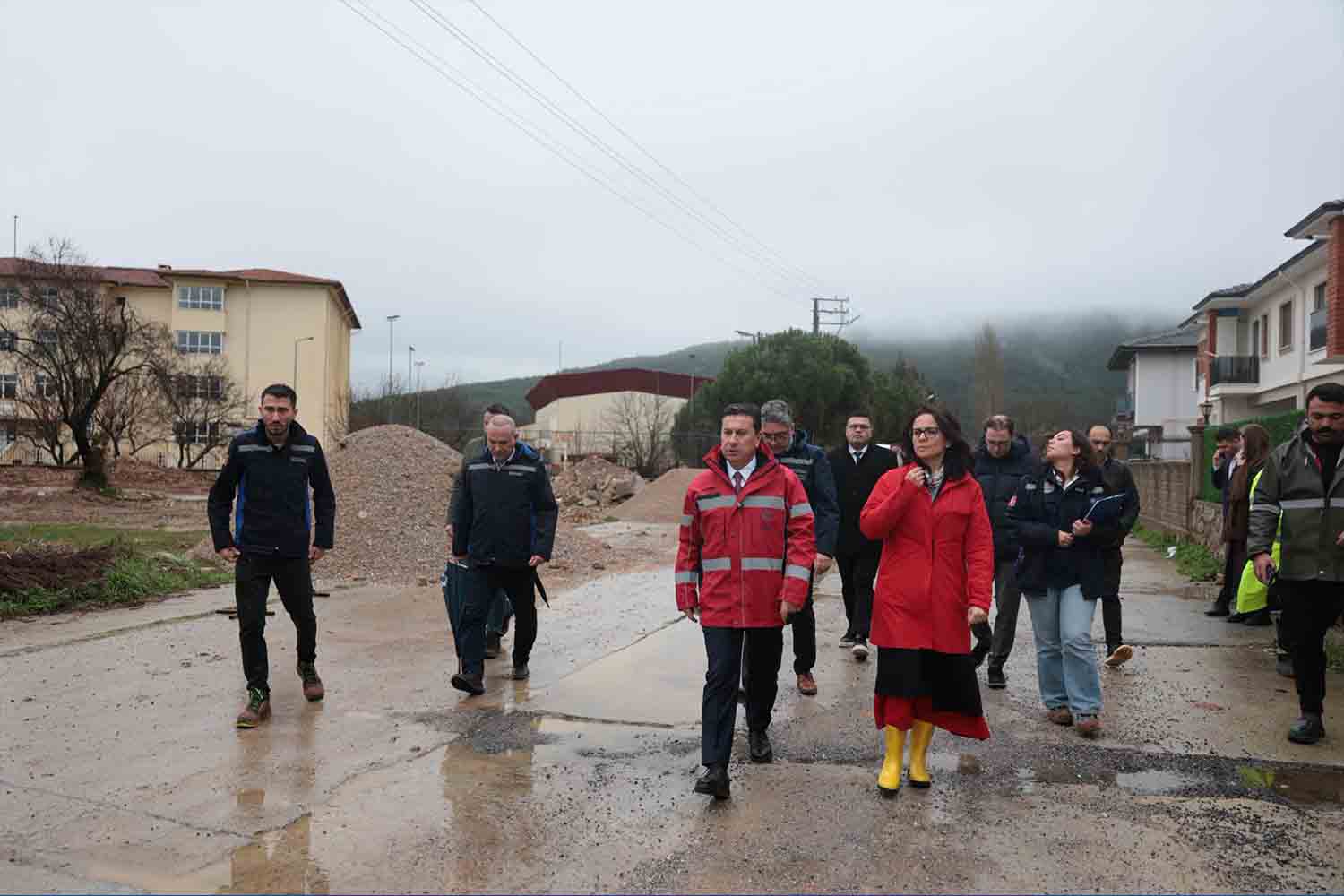 Başkan Aras, 502 Milyonluk Yol ve Altyapı Yatırımını Yerinde İnceledi