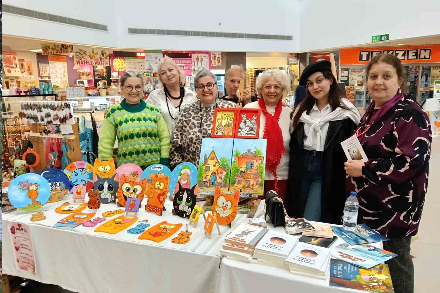 MARYAD’dan Blue Port AVM’de “Sevgi ve Öykü Günü Sergisi”