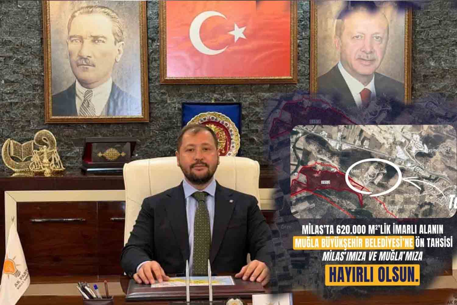 Muğla Büyükşehir Belediyesi’ne 620 Bin Metrekarelik Alan Ön Tahsisi