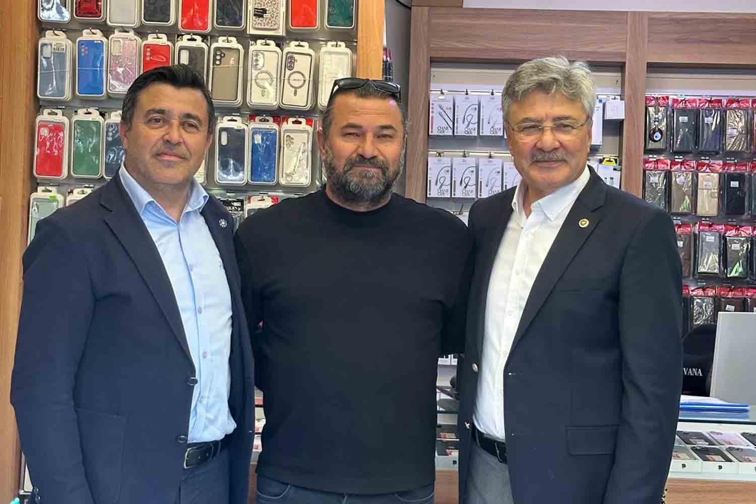 İYİ Parti Milletvekili Metin Ergun Marmaris’te Esnafla Buluştu