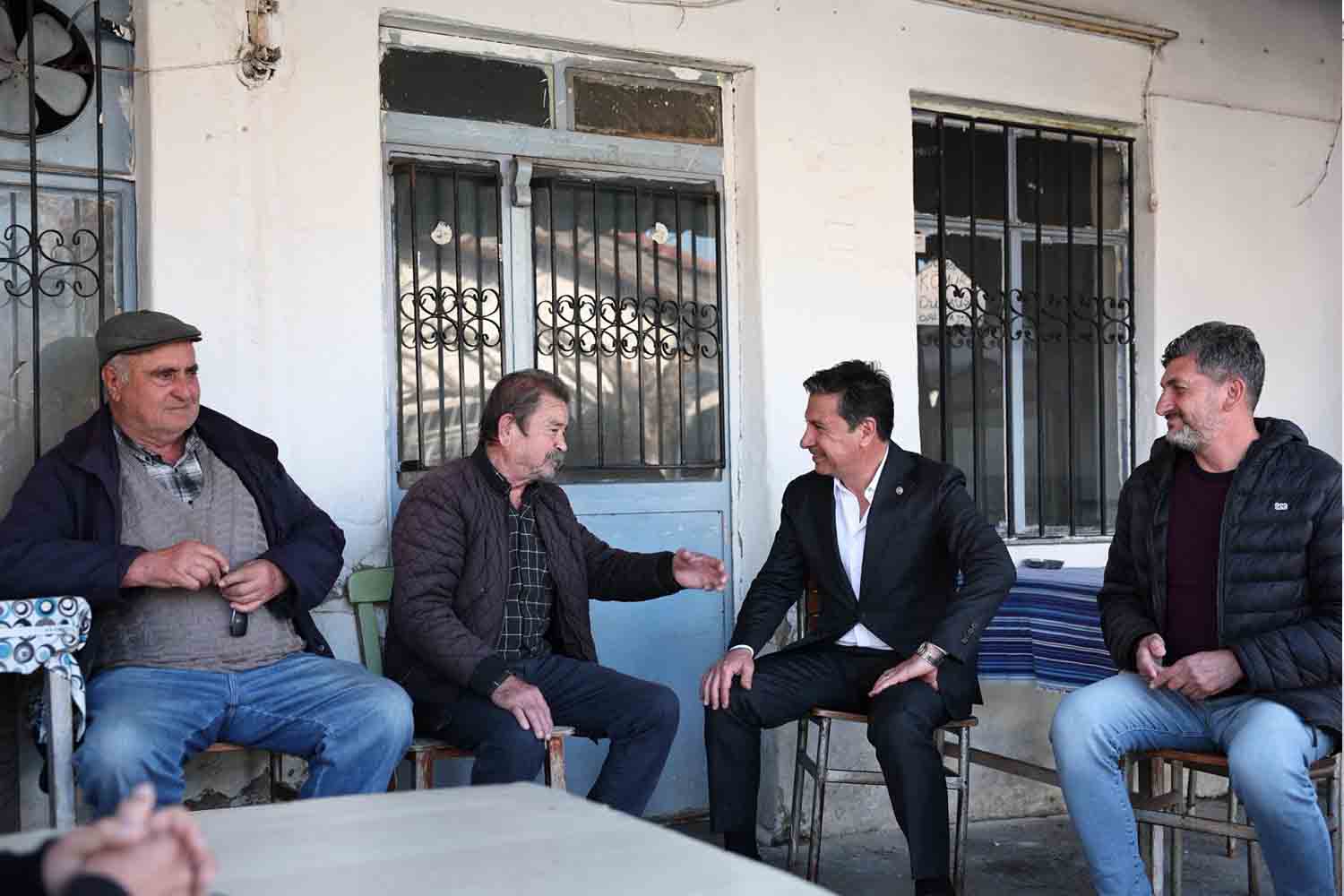 Başkan Aras Bafa’da Halkla Buluştu