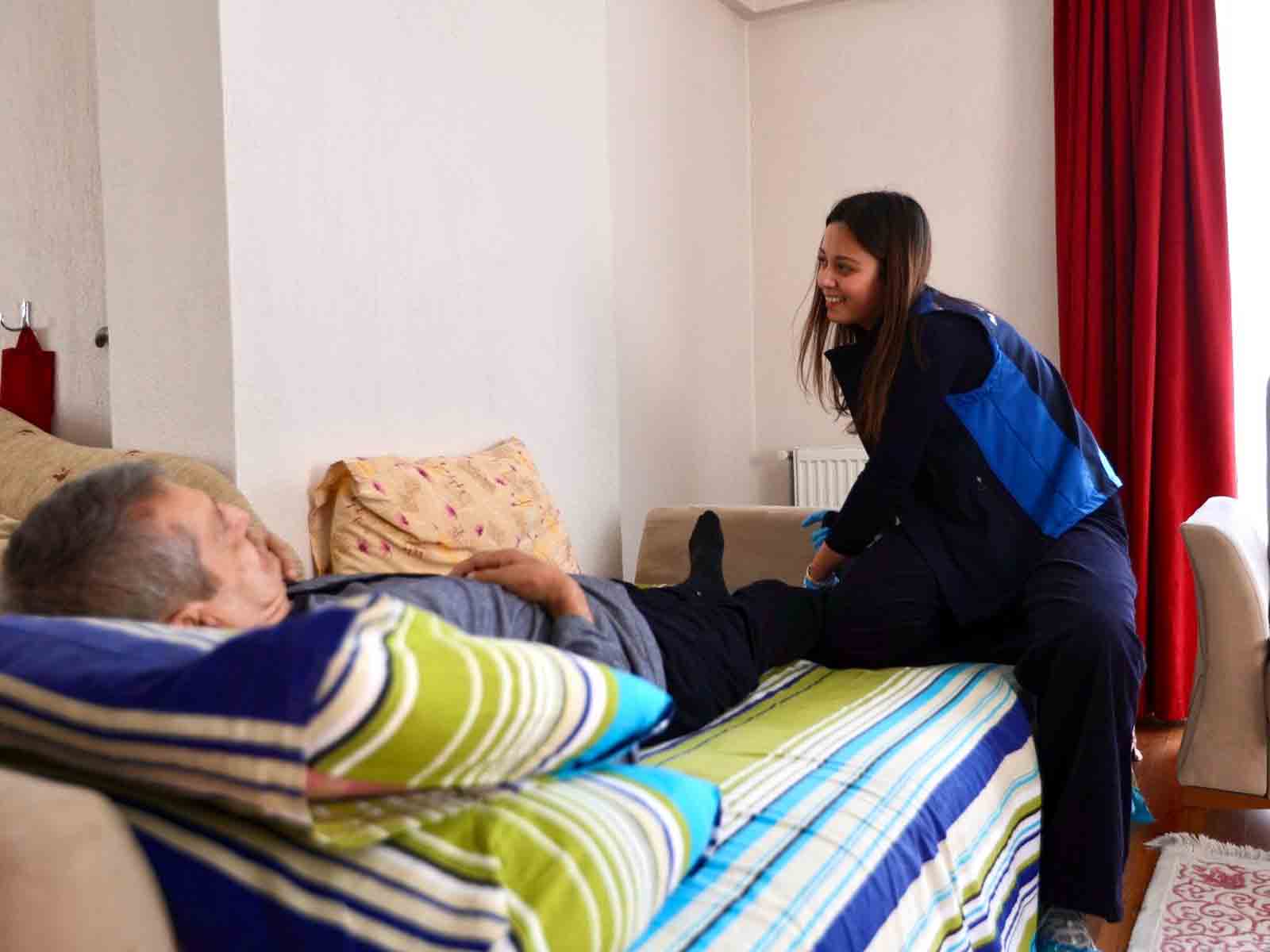 Fizyoterapi Hizmeti Hastaların Ayağına Gidiyor