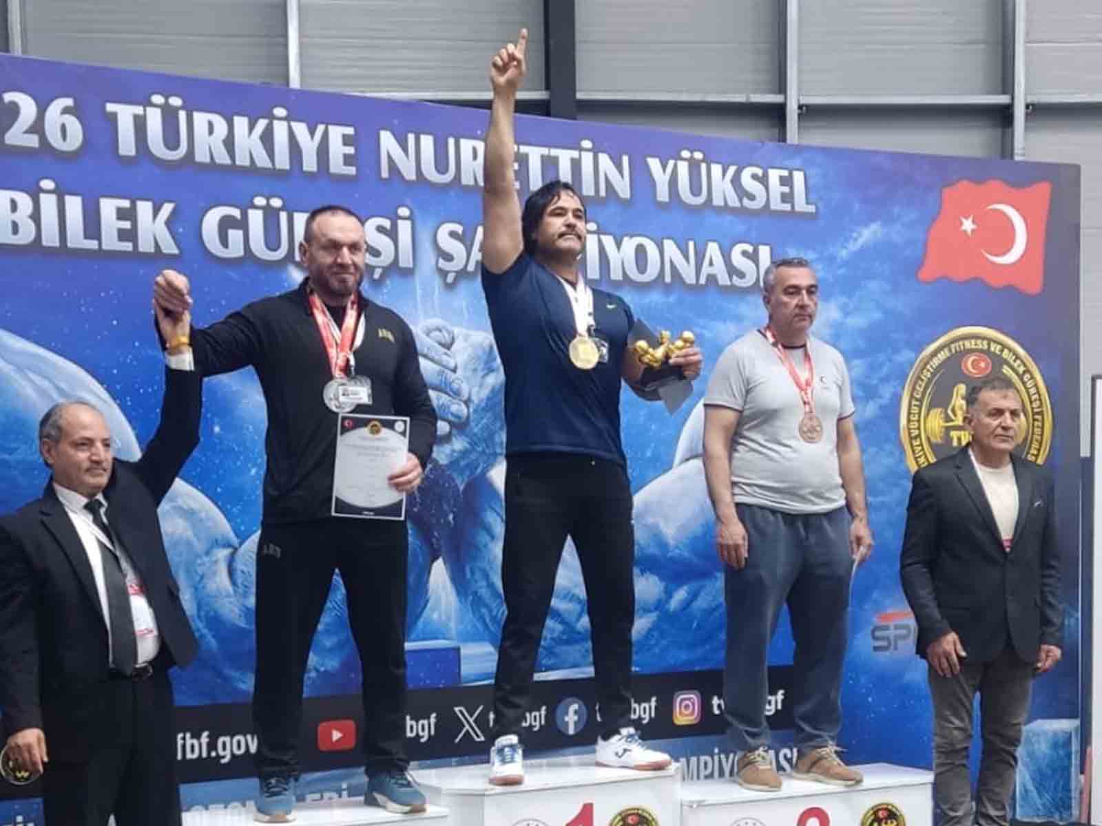 Azmin Zaferi: Fikret Karaca Türkiye Şampiyonu Oldu