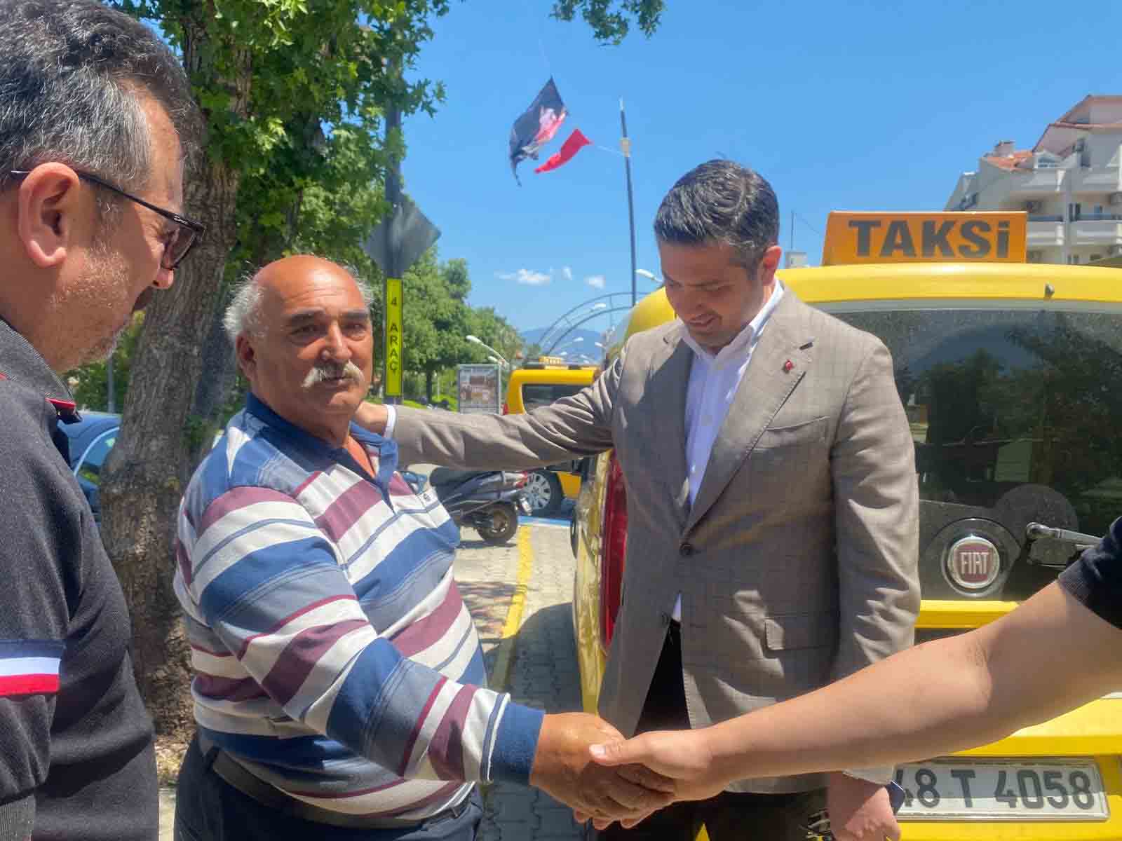 AK Parti Marmaris’ten İçmeler Esnafına Ziyaret