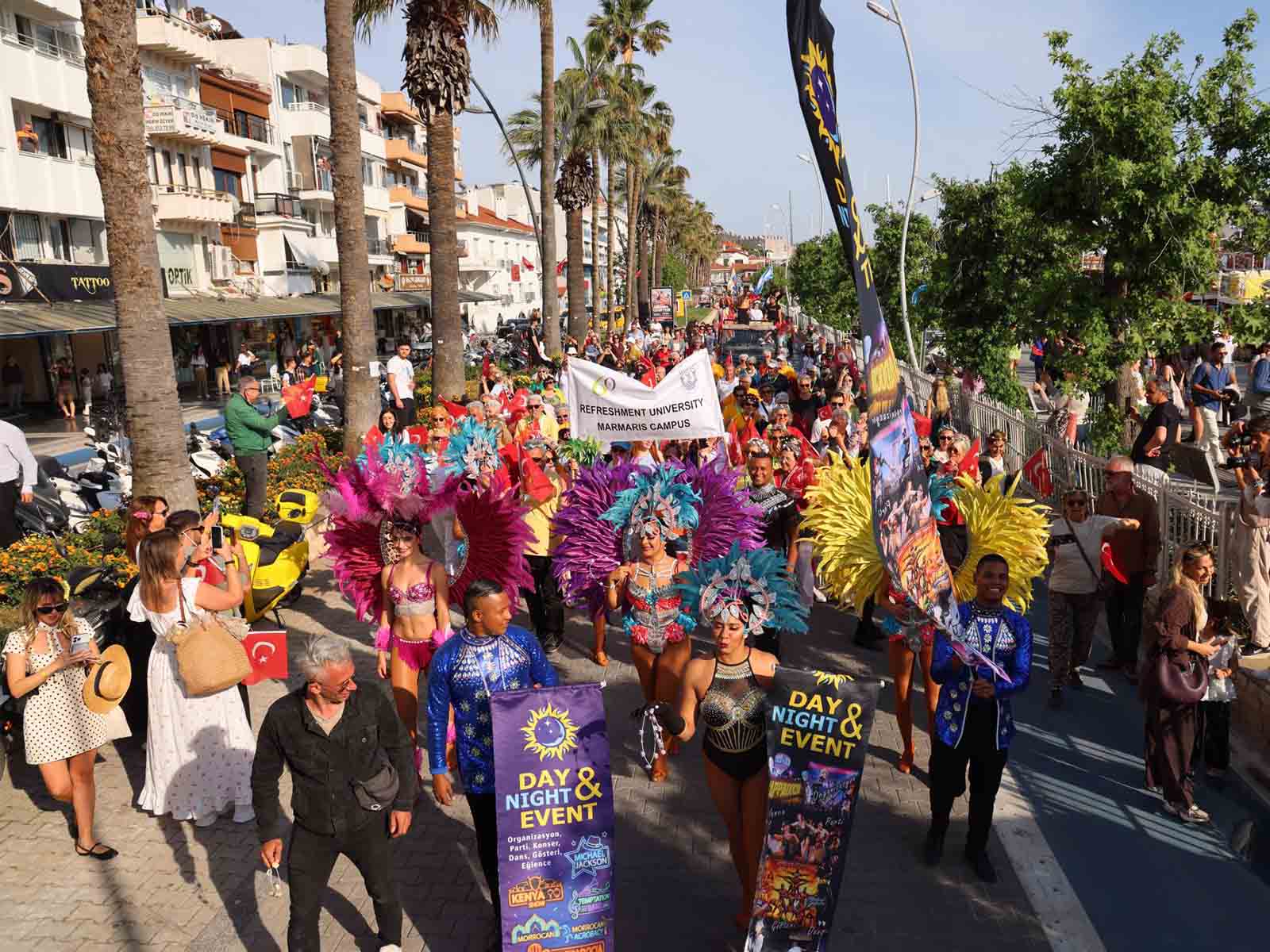 MARMARİS’TE LATİN RÜZGARI BAŞLADI