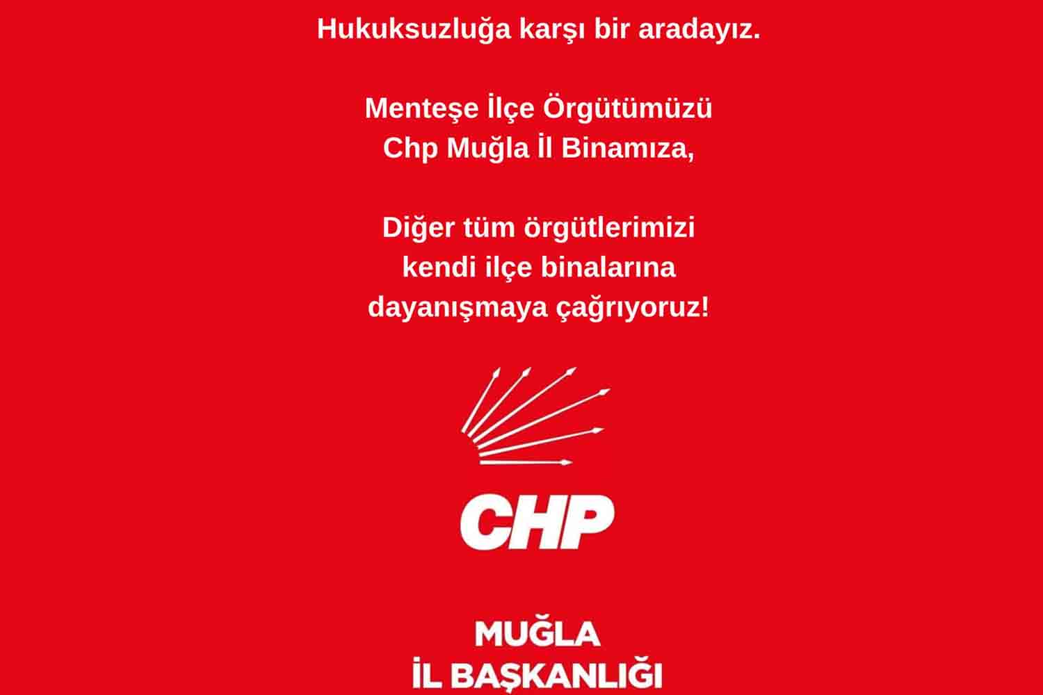 CHP’den Ortak Açıklama: “Seçilmiş İradeye Sahip Çıkacağız”