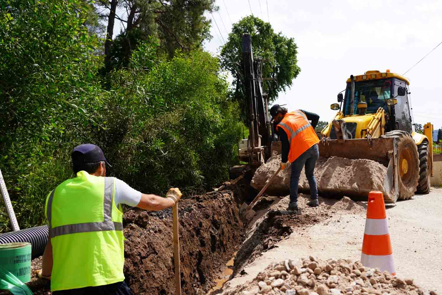 MUSKİ, Marmaris Adaköy Mahallesini Kanalizasyona Kavuşturuyor