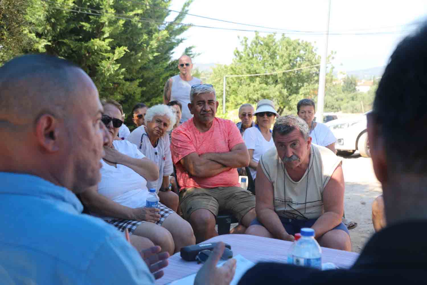 Kanalizasyon Sorununun Çözüldüğü Çomarlık’ta Vatandaşlarla Bir Araya Gelindi