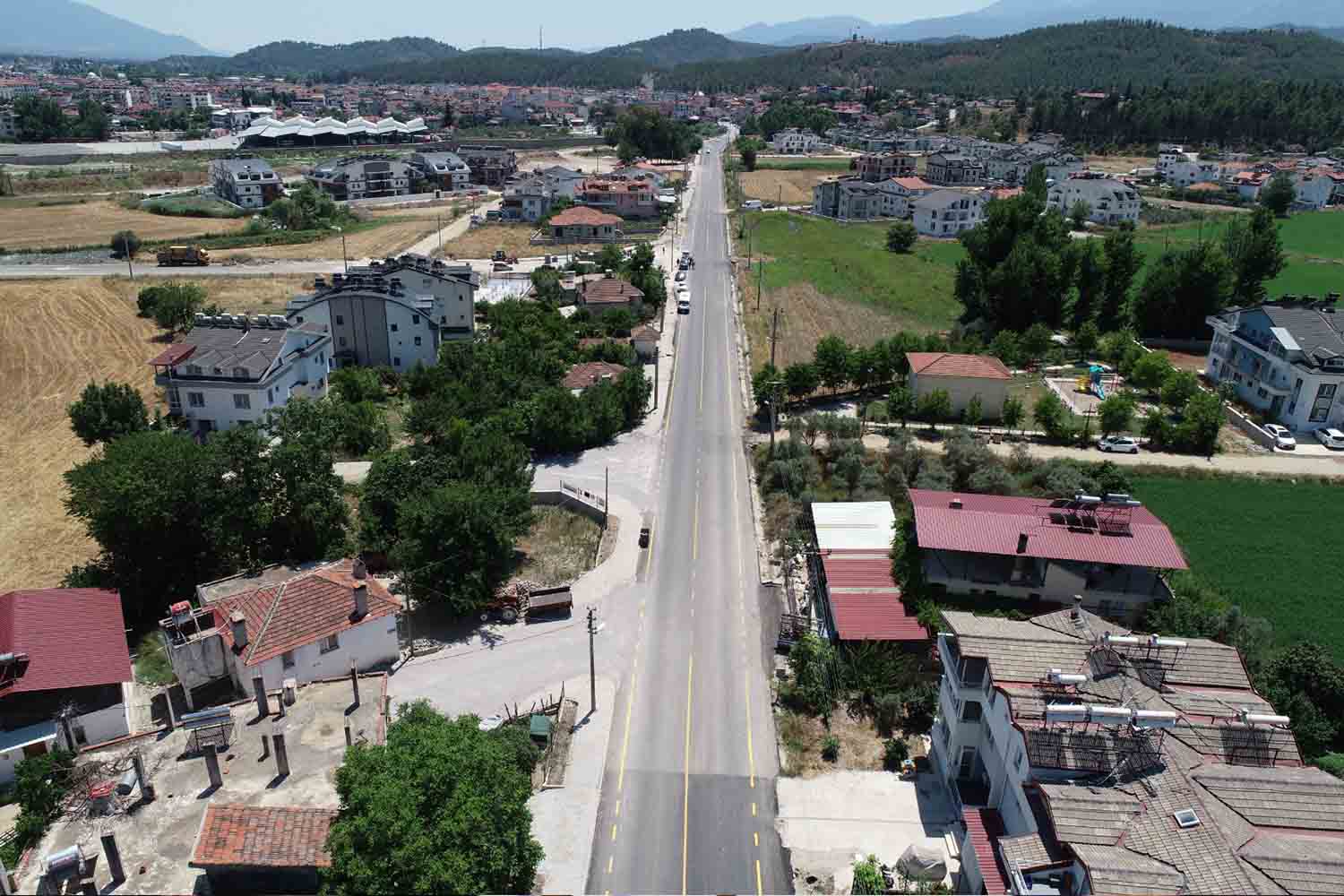 Seydikemer Belen’de Yol Çalışmaları Tamamlandı