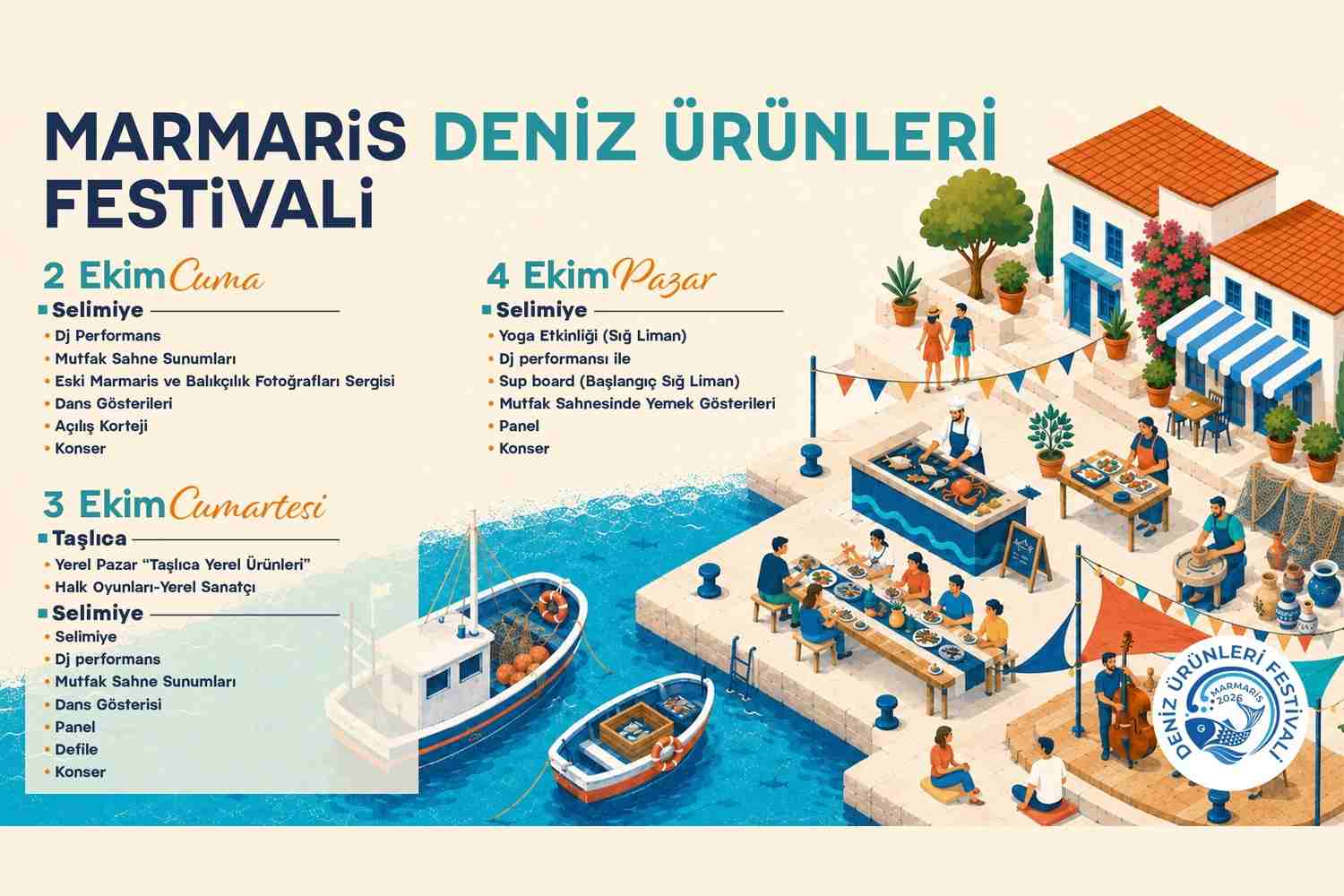MARMARİS DENİZ ÜRÜNLERİ FESTİVALİ JOLLY’DE