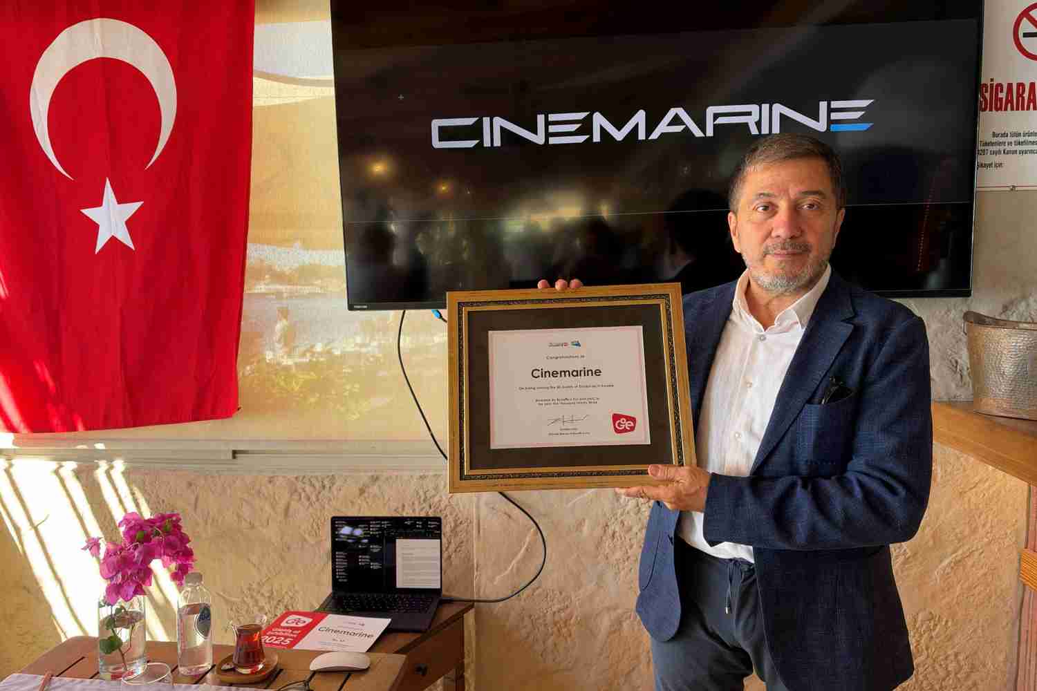 BODRUM’DAN AVRUPA’NIN İLK 40’INA! CİNEMARİNE 32 YAŞINDA!