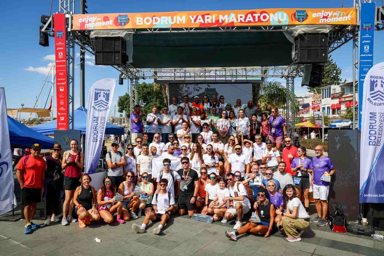 9. Uluslararası Bodrum Yarı Maratonu tamamlandı